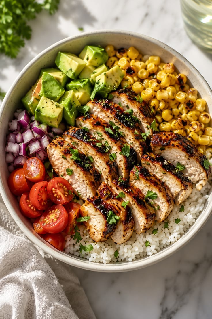 Healthy power bowl